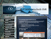 Tablet Screenshot of e-fschliesstechnik.de